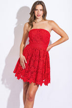Load image into Gallery viewer, RHYTHM OF THE NIGHT WOVEN MINI DRESS
