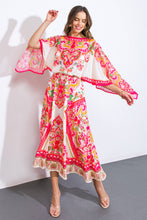 Load image into Gallery viewer, STUCK ON YOU WOVEN MIDI DRESS