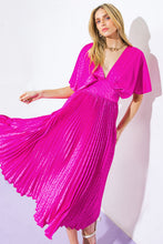 Load image into Gallery viewer, COWGIRL REPEAT SATIN MIDI DRESS
