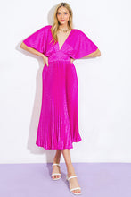 Load image into Gallery viewer, COWGIRL REPEAT SATIN MIDI DRESS