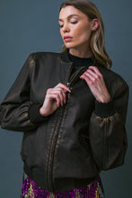 Load image into Gallery viewer, MY GREATEST JOY LEATHER JACKET
