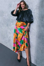Load image into Gallery viewer, GRACEFUL IMPRESSION WOVEN MIDI SKIRT