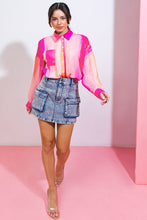 Load image into Gallery viewer, DREAMCATCHER WASHED DENIM SKIRT
