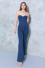 Load image into Gallery viewer, REMEMBER WHEN DENIM JUMPSUIT