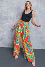 Load image into Gallery viewer, HERE FOR FUN RED WOVEN PANTS