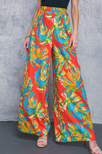 Load image into Gallery viewer, HERE FOR FUN RED WOVEN PANTS