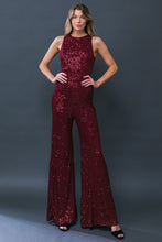 Load image into Gallery viewer, DIVINE WANDERINGS SEQUIN JUMPSUIT