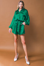 Load image into Gallery viewer, CELEBRATION TIME WOVEN SATIN ROMPER