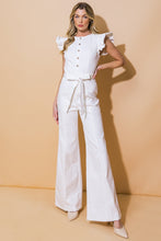 Load image into Gallery viewer, HEADING UPTOWN TWILL JUMPSUIT