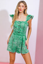 Load image into Gallery viewer, WORK IT GIRL WASHED ROMPER