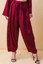 Load image into Gallery viewer, POWERFUL CHARM WOVEN SATIN PANTS