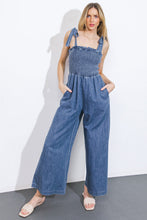Load image into Gallery viewer, GETTING IT DONE DENIM JUMPSUIT