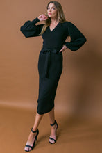 Load image into Gallery viewer, ADORABLE IDEAL SWEATER MIDI DRESS