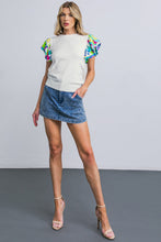Load image into Gallery viewer, GLITTERY GLEE SWEATER TOP