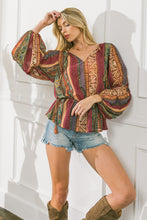 Load image into Gallery viewer, THRILLED FOR THIS WOVEN TOP