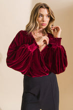 Load image into Gallery viewer, LIKE NO OTHER VELVET BODYSUIT
