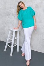 Load image into Gallery viewer, LOVED ALWAYS WOVEN TOP