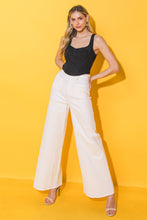 Load image into Gallery viewer, ALL AHEAD DENIM CROP TOP