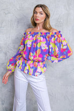 Load image into Gallery viewer, HONESTLY TRUTHFULLY PURPLE WOVEN TOP