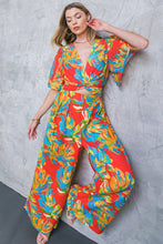 Load image into Gallery viewer, HERE FOR FUN RED WOVEN TOP