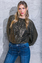Load image into Gallery viewer, HOPE YOU REMEMBER SEQUIN TOP