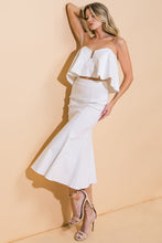 Load image into Gallery viewer, SUNSET STROLL WOVEN TWILL TOP AND SKIRT SET