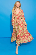 Load image into Gallery viewer, BOOST OF CONFIDENCE WOVEN MIDI DRESS