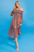 Load image into Gallery viewer, AMERICAS SWEETHEART MIDI DRESS