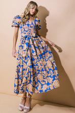 Load image into Gallery viewer, RUN TOWARDS LOVE POPLIN ANKLE DRESS