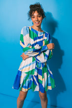Load image into Gallery viewer, WHISPERS IN THE WIND WOVEN MINI DRESS