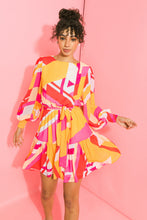 Load image into Gallery viewer, WHISPERS IN THE WIND WOVEN MINI DRESS