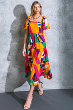 Load image into Gallery viewer, FULL OF GRACE WOVEN MIDI DRESS