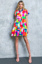 Load image into Gallery viewer, TEMPTING ME PRINT MINI DRESS