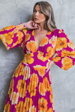Load image into Gallery viewer, LOOK AT HER FLORAL WOVEN MIDI DRESS