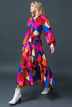 Load image into Gallery viewer, WISE WOMAN WOVEN MIDI DRESS