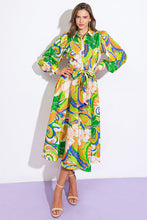 Load image into Gallery viewer, DESIRABLE STYLE WOVEN MIDI DRESS