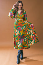 Load image into Gallery viewer, ALWAYS HAVE FUN WOVEN MIDI DRESS