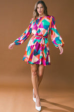 Load image into Gallery viewer, EXCITED FOR THIS WOVEN MINI DRESS