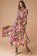 Load image into Gallery viewer, MY EYES ON YOU WOVEN MIDI DRESS