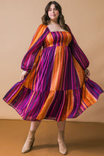Load image into Gallery viewer, EVERYTHING YOU NEEDED WOVEN MIDI DRESS