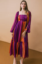 Load image into Gallery viewer, EVERYTHING YOU NEEDED WOVEN MIDI DRESS