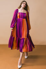 Load image into Gallery viewer, EVERYTHING YOU NEEDED WOVEN MIDI DRESS