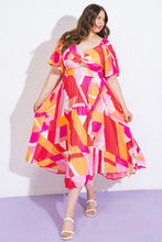 Load image into Gallery viewer, STILL IN TO YOU WOVEN MIDI DRESS