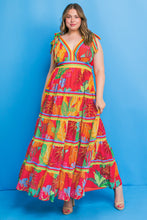 Load image into Gallery viewer, AMONG THE FLOWERS WOVEN MAXI DRESS