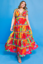 Load image into Gallery viewer, AMONG THE FLOWERS WOVEN MAXI DRESS