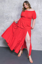 Load image into Gallery viewer, OUT IN THE COUNTRY WOVEN MAXI DRESS