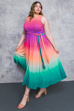 Load image into Gallery viewer, CATER TO YOU WOVEN MIDI DRESS