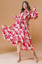 Load image into Gallery viewer, HEART OF WOVEN MIDI DRESS