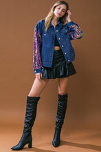 Load image into Gallery viewer, WALKING THE WALK DENIM JACKET