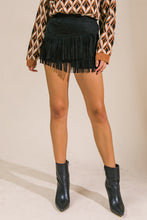 Load image into Gallery viewer, MAKE SOME PLANS SUEDE SKORT